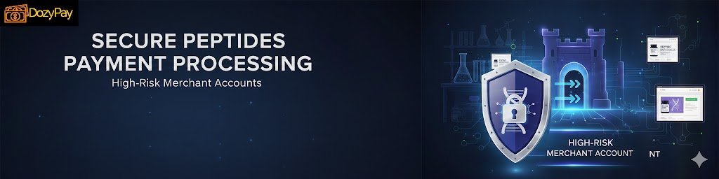 Peptides Merchant Account for High Risk Industry