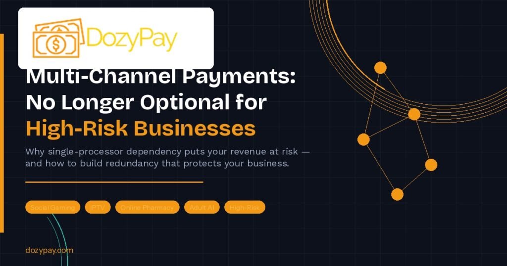Multi-channel payment strategy for high-risk businesses