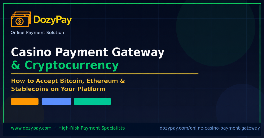 best payment gateway for online casino startup