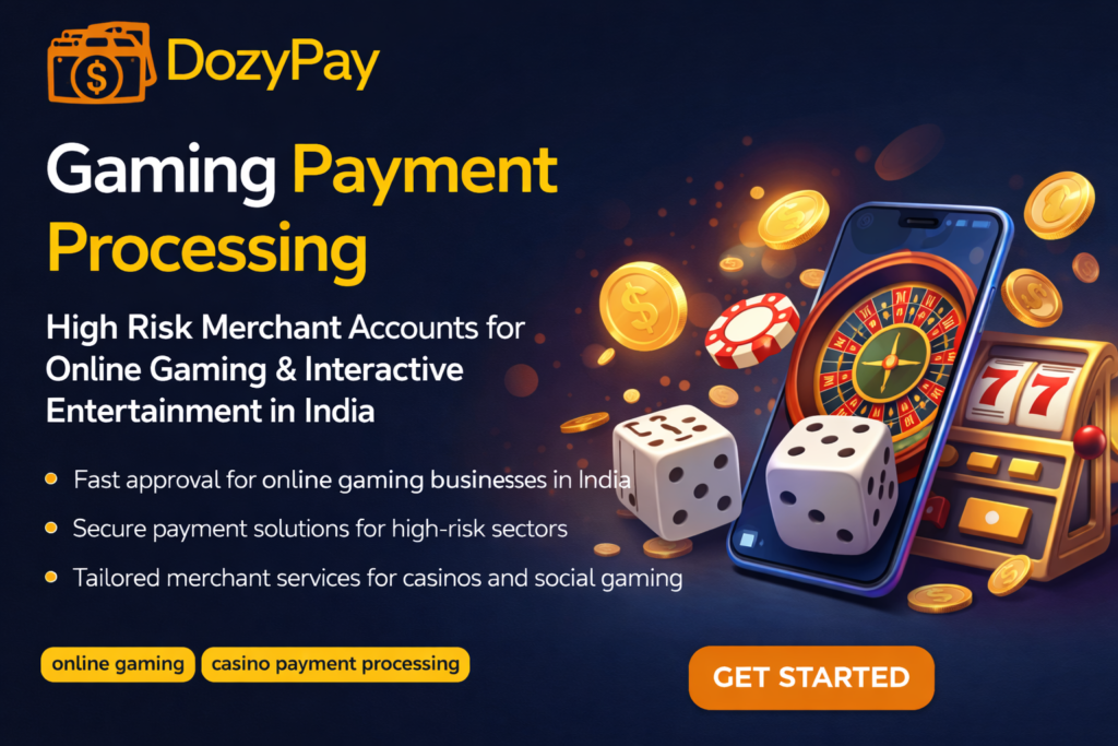 High‑Risk Merchant Account for Online Gaming India