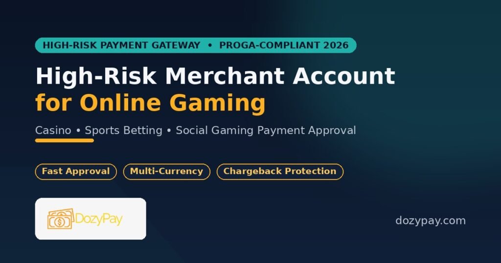 High-Risk Merchant Account for Online Gaming