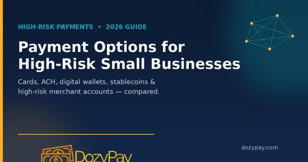 high-risk small business payment options