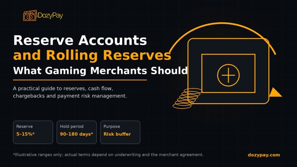 Reserve Accounts & Rolling Reserves for Gaming Merchants