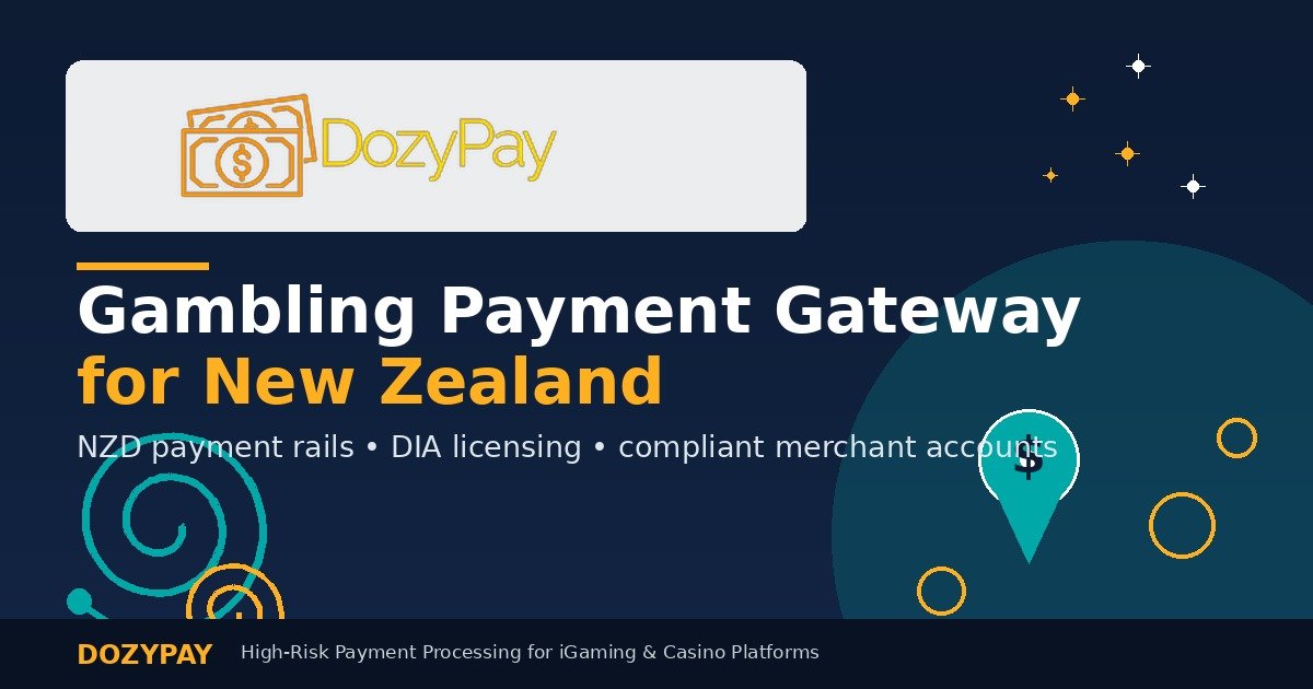 Gambling Payment Gateway for New Zealand 
