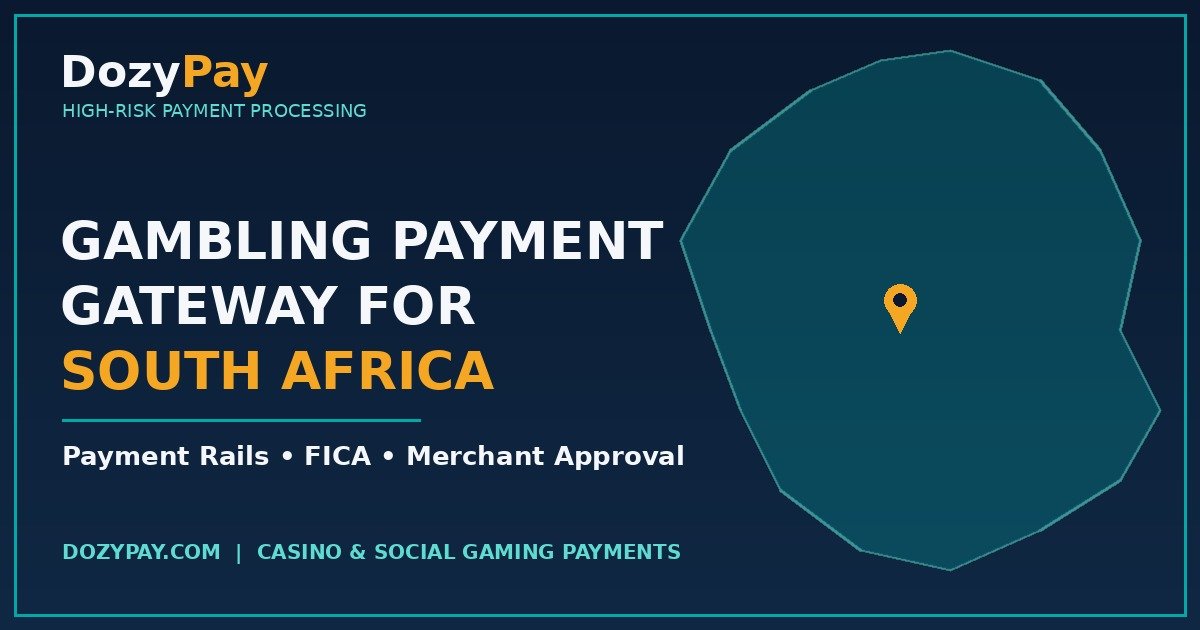 Gambling Payment Gateway for South Africa