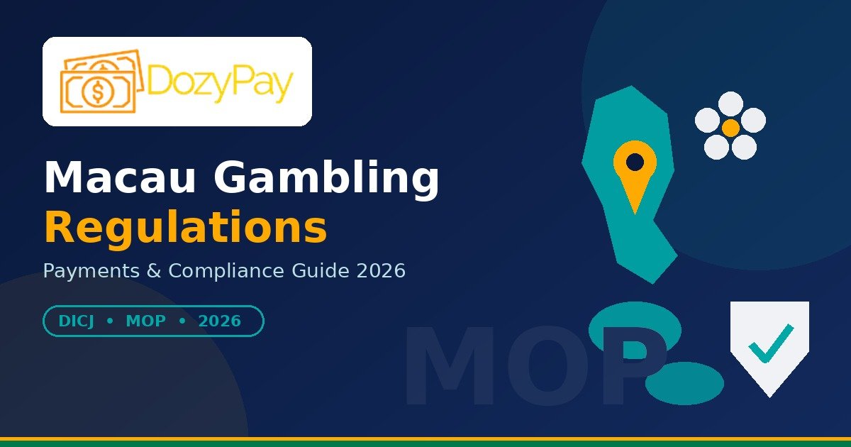 Macau Gambling Regulations & Payment